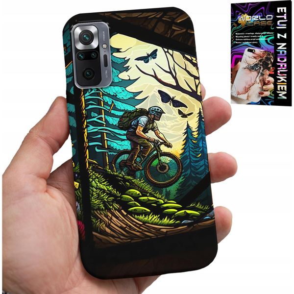Custodia Per Xiaomi Note 10 Pro - Spedizioni Estreme In Bicicletta Nella Foresta-image
