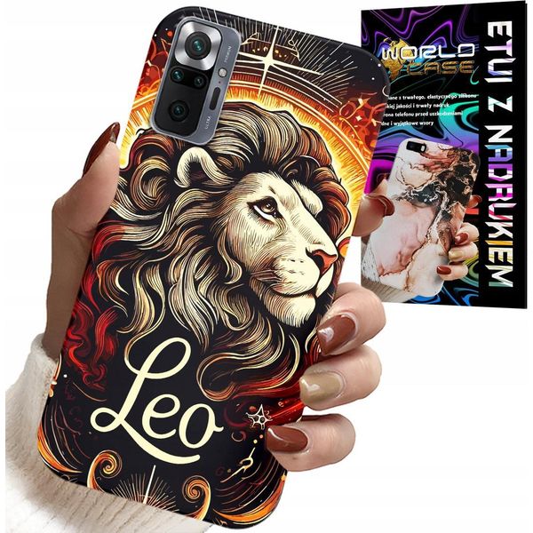 Custodia Per Xiaomi Note 10 Pro - Leone, Segno Zodiacale, Custodia + Vetro-image