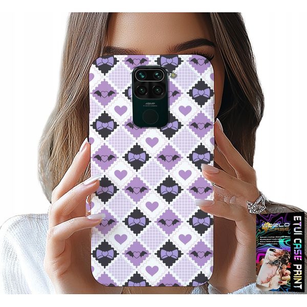 Pouzdro Pro Xiaomi Note 9 - Moda Cuori Arco + Sklo-image
