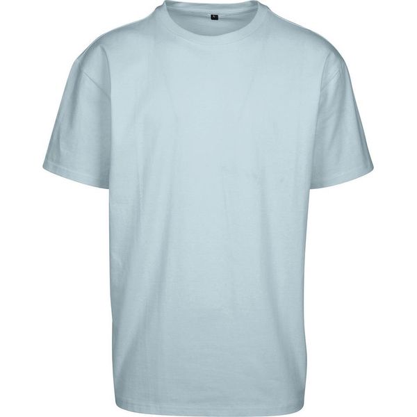 Build Your Brand - Maglietta "Basic"" Da Uomo, Leggera, Morbida RW10976 (Xl) (Azzurro)"-image