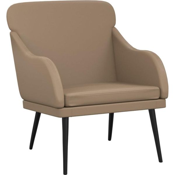 Syfax™ Poltrona Cappuccino 63X76X80 Cm Pelle Finta-image