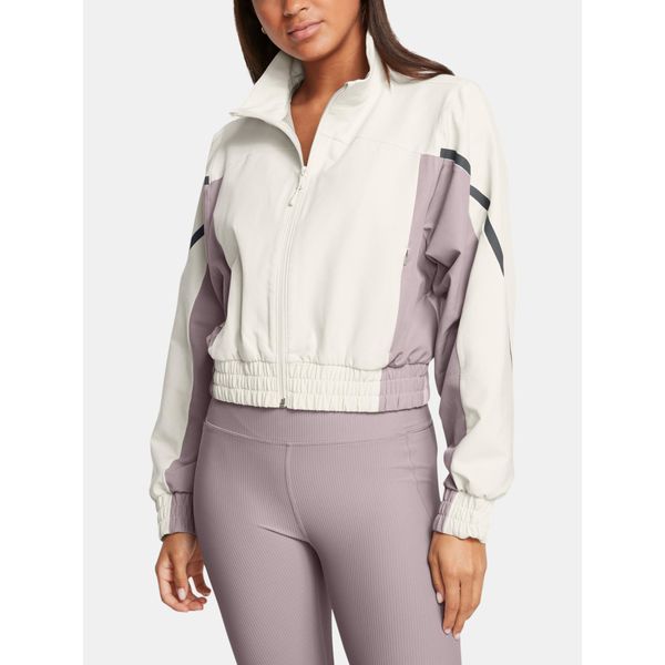 Under Armour Unstoppable Crop Jacket Beige M / Donna Regolare Beige M-image