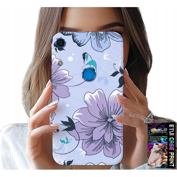 Custodia Per Huawei Y6S - Design Posteriore Floreale Di Moda-image