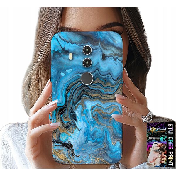 Custodia Per Huawei Mate 10 Pro - Custodia Con Motivi Marmorizzati + Pellicola-image