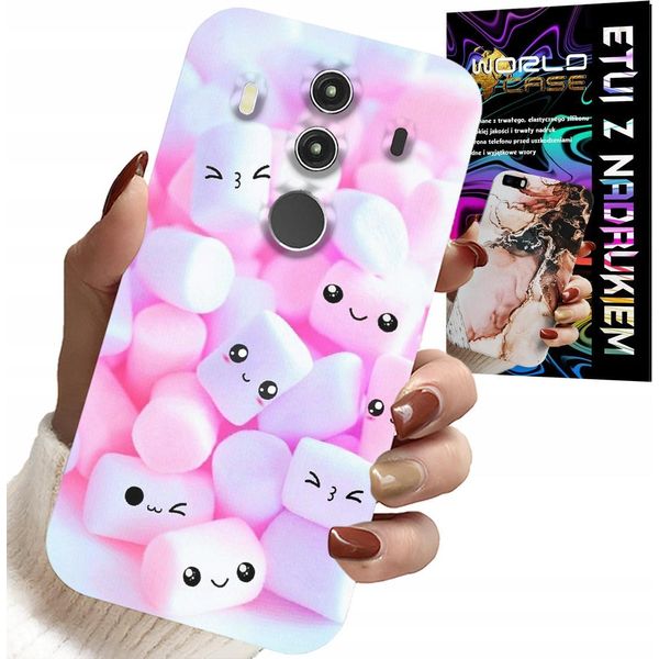 Custodia Per Huawei Mate 10 Pro - Modello Marshmallow Dolce, Custodia, Retro-image