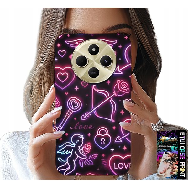 Custodia Per Xiaomi Redmi 14C 4G - Custodia Di San Valentino, Bottino, Cupido, Cuori-image