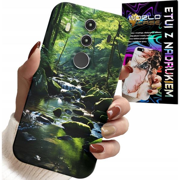 Custodia Per Huawei Mate 10 Pro - Foresta Fiume Ruscello Vista Natura-image