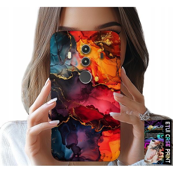 Custodia Per Huawei Mate 10 Pro - Motivi In Pietra, Custodia + Vetro-image