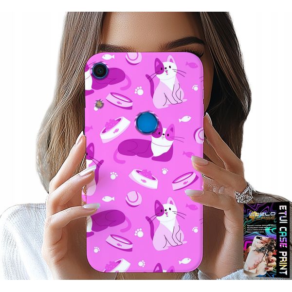Custodia Per Huawei Y6S - Love Cat, Disegni Con Gatti, Cover-image