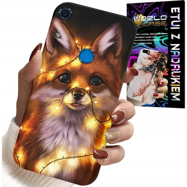 Custodia Per Huawei Y6S - Dolce Volpe Foresta Animali Custodia + Vetro-image