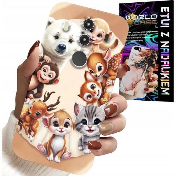 Custodia Per Huawei Mate 10 Pro - Custodia Per Bambini Con Animali Nella Foresta-image