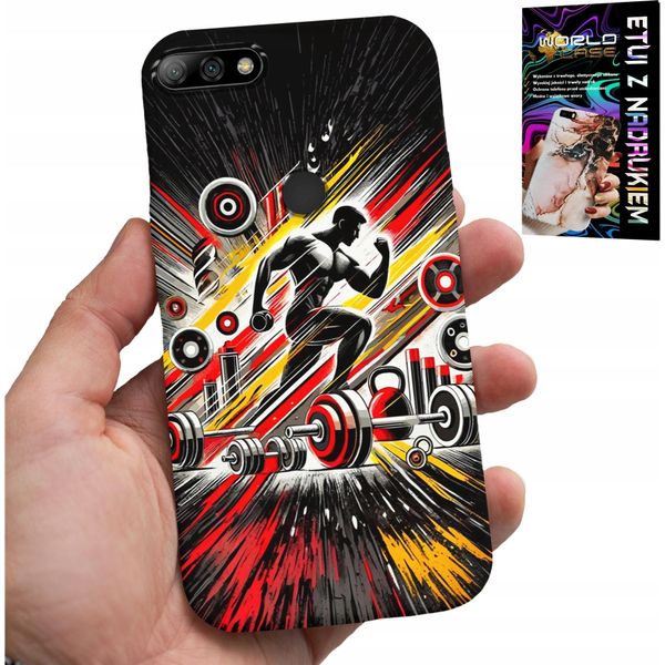 Custodia Per Huawei Y7 2018 - Palestra Bodybuilding Bilancieri Fitness-image