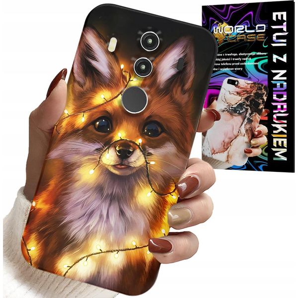 Custodia Per Huawei Mate 10 Pro - Simpatica Volpe Animali Della Foresta + Vetro-image