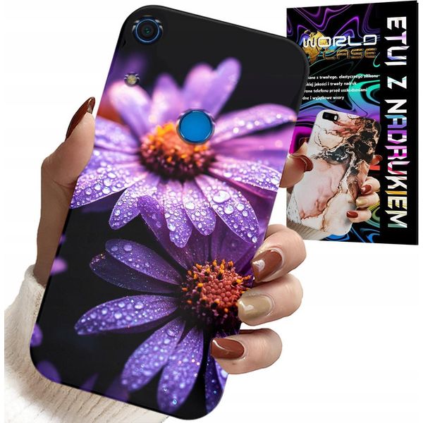 Custodia Per Huawei Y6S - Custodia Cover Fiori Rosa Margherita-image