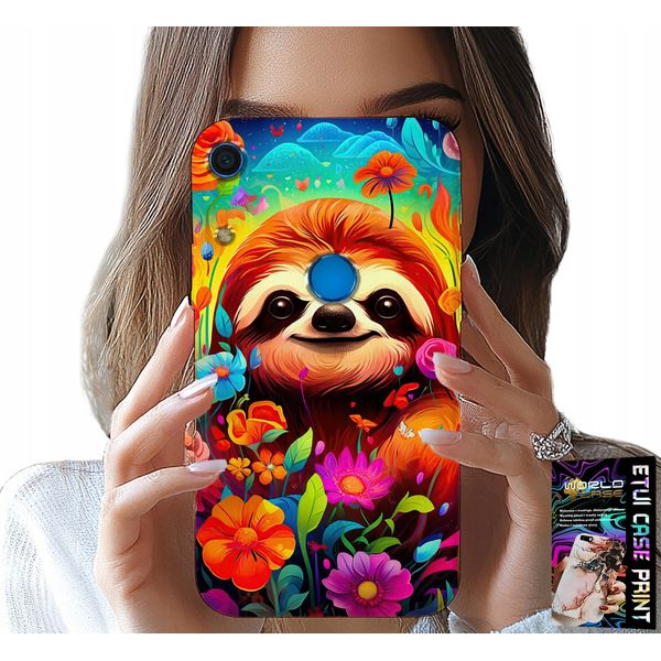 Custodia Per Huawei Y6S - Motivi Di Animali Koala Colorati + Vetro-image