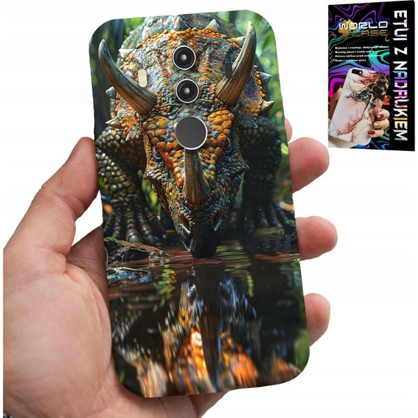 Custodia Per Huawei Mate 10 Pro - Custodia Dino Dinosauro Triceratopo-image