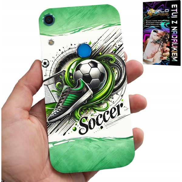 Custodia Per Huawei Y6S - Calcio, Custodia Per Pallone Da Calcio + Vetro-image