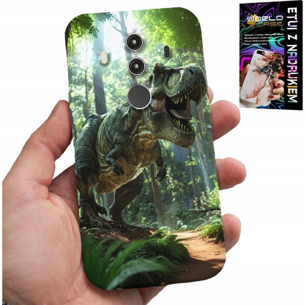 Custodia Per Huawei Mate 10 Pro - Custodia Dinosauro Tirannosauro + Pellicola-image