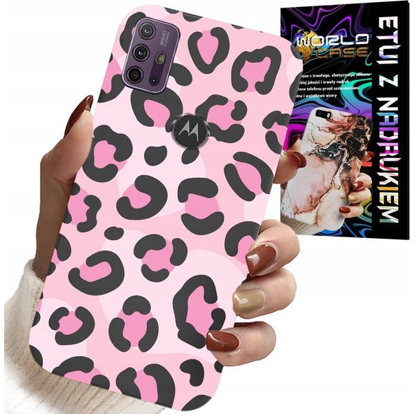 Custodia Per Motorola Moto G10 / G30 - Rosa Pantera Pantera Motivi Femminili-image