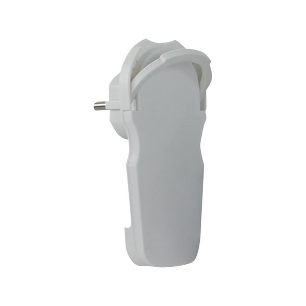 Rev Schutzkontaktflachstecker Weiß (0018260100)-image