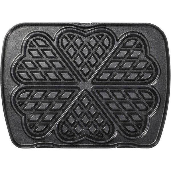 Coppia Di Piatti Per 6 Cialde A Cuore Per Piastra Per Cialde Premium Lagrange 010522-image