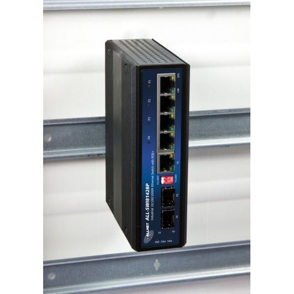 Allnet 134037 Unmanaged Gigabit Ethernet (10/100/1000) Supporto Power Over Ethernet (Poe) Nero-image