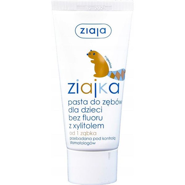 Ziaja Dentifricio Per Bambini Senza Fluoro 50 Ml-image