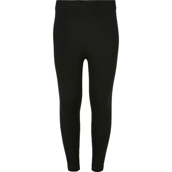 Urban Classics Ragazze Leggings A Vita Alta In Jersey Nero - 122/128-image