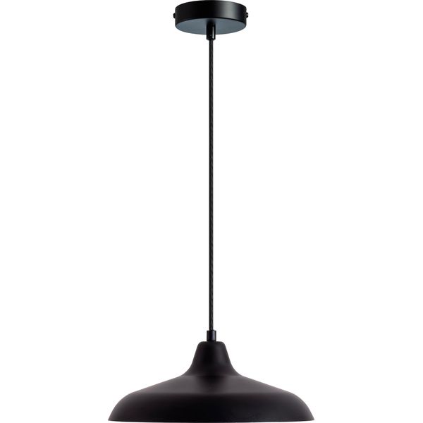 Lampada A Sospensione Led, Lampada A Sospensione, Lampada A Soffitto A Sospensione, Lampada A Sospensione Per Tavolo Da Pranzo, Lampada A Sospensione Per Soggiorno, Design Scandinavo, Futura D30 Nero-image