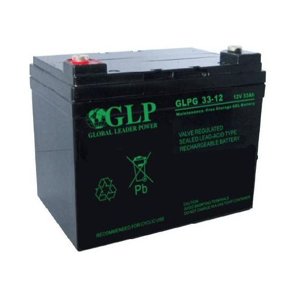 Glpg 33-12: Batteria Vrla Gel 12V/33Ah M6-image