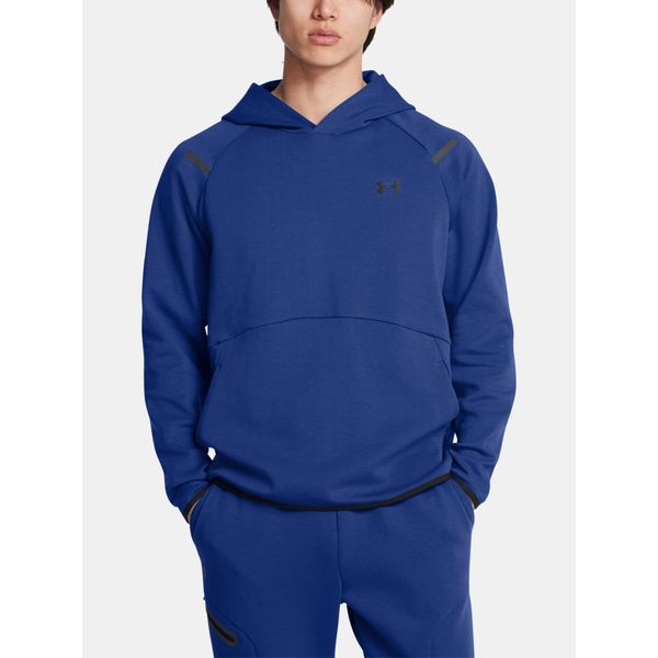 Under Armour Unstoppable Fleece Eu Hoodie Blu 2XL / Uomo Regolare Blu 2XL-image