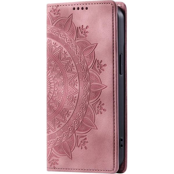 Custodia Per Apple Iphone 16 Pro Max Custodia Del Telefono Cellulare Flip Case Cover Borsa Mandala-image