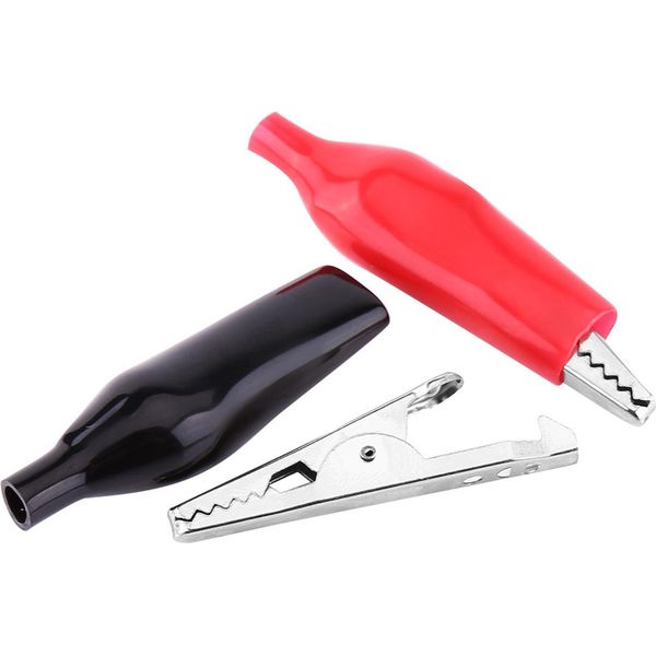 Clip A Coccodrillo, Clip A Coccodrillo, Connettore A Coccodrillo, Clip Per Batteria Auto, Clip Di Prova-image