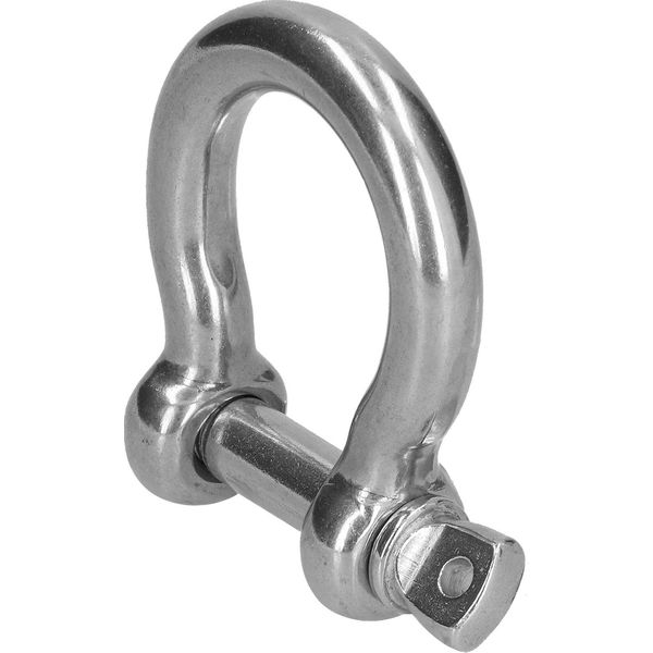 Vite Pin Ancora Grillo Forma Arco 304 Acciaio Inox Catena Filo Corda Connettore Strumento Di Sollevamento (10Pcs M6)-image