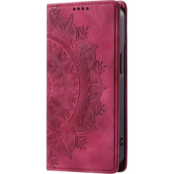 Custodia Per Samsung Galaxy S25 Ultra Custodia Del Telefono Cellulare Flip Case Cover Bag Mandala-image