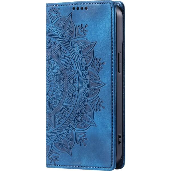 Custodia Per Apple Iphone 16E Custodia Del Telefono Cellulare Flip Case Cover Borsa Caso Mandala-image