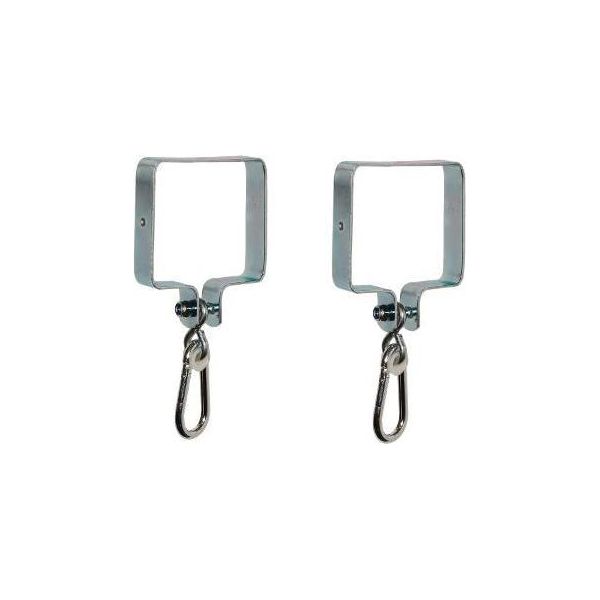Set Con 2 Morsetti In Metallo 120X120Mm-image