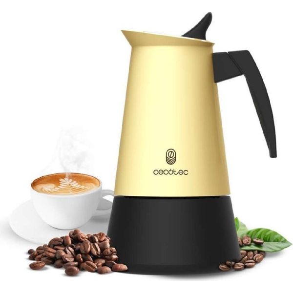 Macchina Da Caffè Italiana Cecotec Piccolina 600, Beige-image