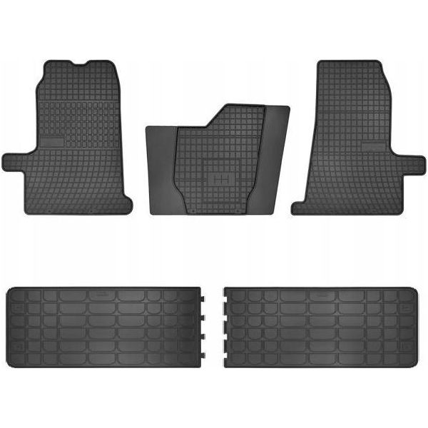 Tappetini In Gomma Ford Transit Mk7 2006-2013 7 Persone Doka Brigade-image