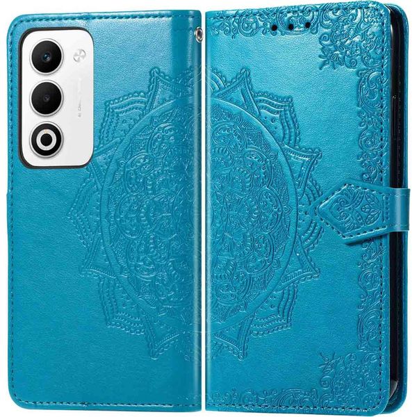 Cover Oppo A5 - Pelle Finta - Flip Cover Imoshion - Colore Turchese-image