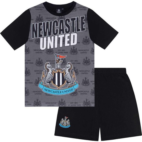Newcastle United Fc - Pigiama Con Pantaloncini "Tonali 8"" Per Ragazzi GF854 (152-158) (Nero)"-image