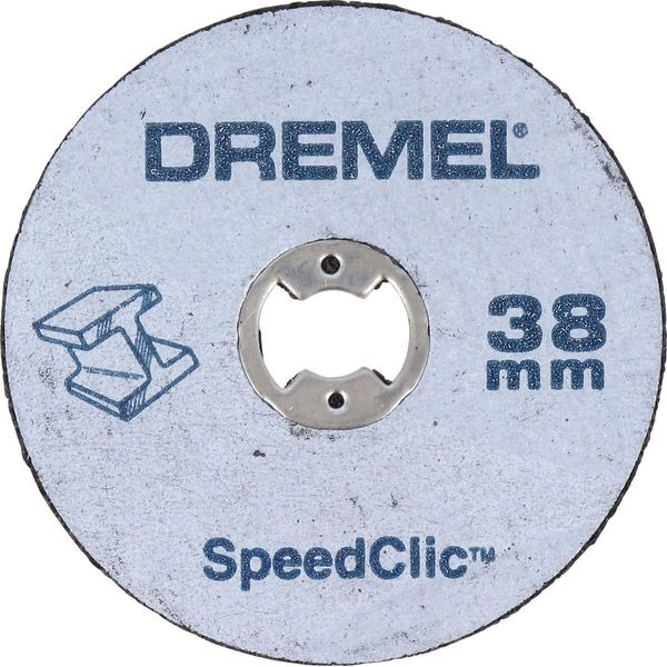 Dremel Ez Speedclic Starter Set SC406 - Schneidscheibe - 2 StüCke - 38 Mm - FüR Ez Speedclic SC402-image