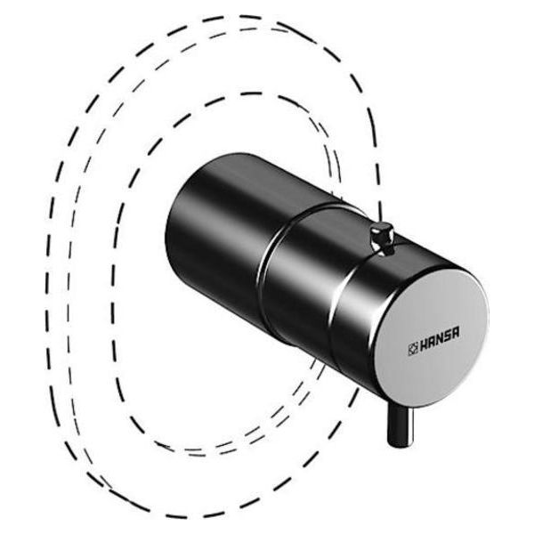 Kit Di Conversione Hansa Per Installazione Universale Ad Incasso Corpo 0100 0100 Cromato-image