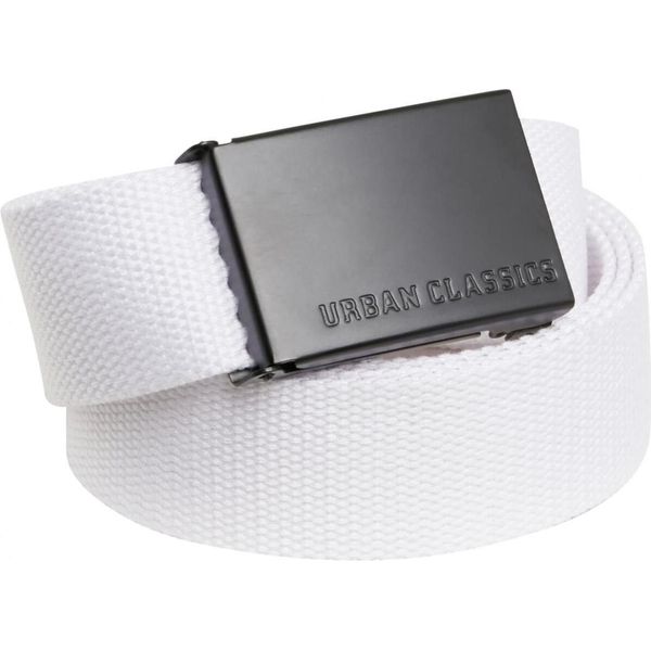 Urban Classics TB305 | Cinture In Tela Taglia Unica - Colore: Bianco/Nero - Taglia: Taglia Unica-image