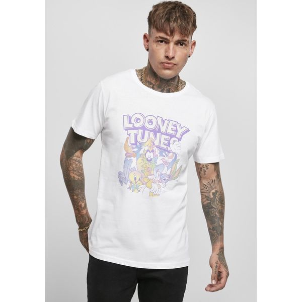 Merchcode Maglietta Looney Tunes Rainbow Friends Tee Bianco-Xl-image