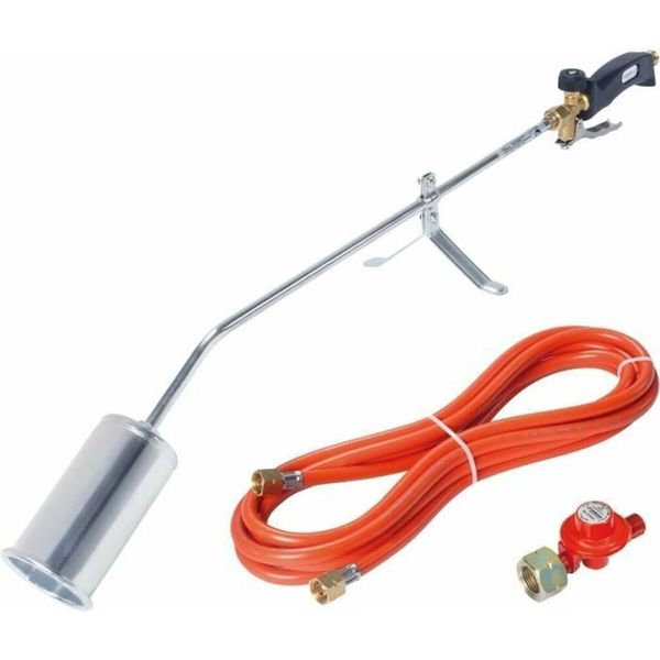 Rothenberger Industrial Romaxi Eco Set Di Torce Riscaldanti ( 1000000234 ) + Tubo Flessibile + Regolatore 1060 °C Torcia Ad Alte Prestazioni-image