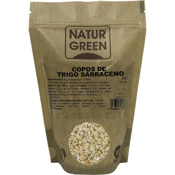 Naturgreen Fiocchi Di Grano Saraceno Biologici 250G S-Glutine-image