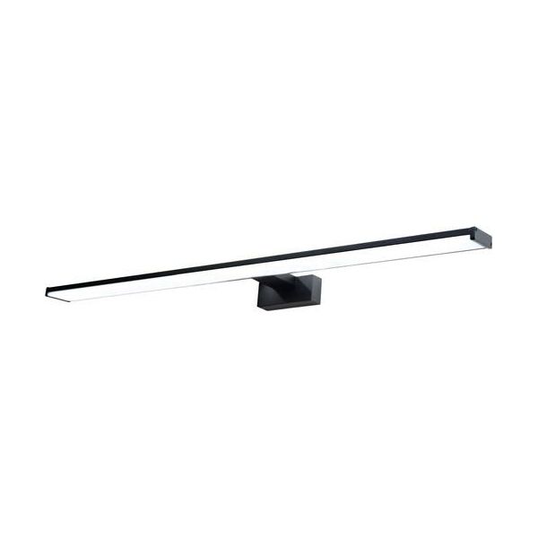 Luce Led Sopra Lo Specchio Top Light Chicago Max IP44 15 W 1500 Lm 4000 K Nero-image