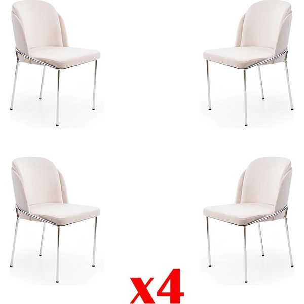Sedia 4X Gruppo Sedie Sala Da Pranzo Poltrona Stile Italiano Mobili-image