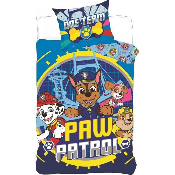 Paw Patrol Bettbezug One Team 140 X 200 Cm 70 X 90 Cm-image